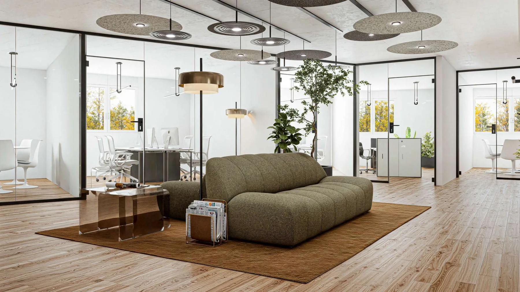 Visualisierung Geschäftshaus und Co-Working Teufen, Bild 1 von 2